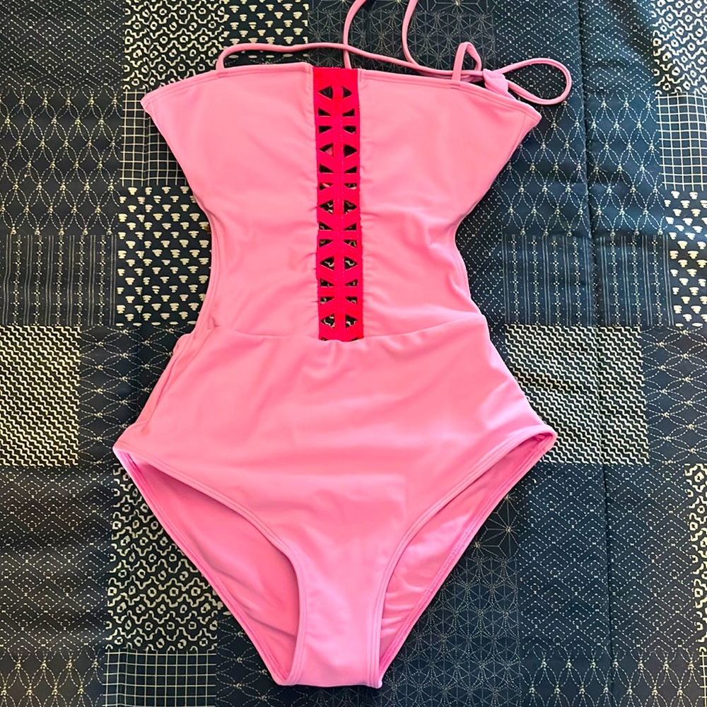 Aerie Pink OnePiece SwimSuit